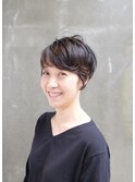 ナチュラルカール 大人ショート