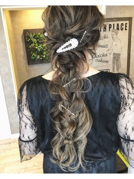 バース プレイス(BIRTH PLACE) カール有り編み下ろし