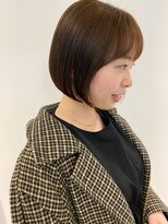 コフィー バイ メルト 吉祥寺(cofy by melt)&nbsp;【三ツ井純】ナチュラルボブ ダークブラウンカラー 20代30代