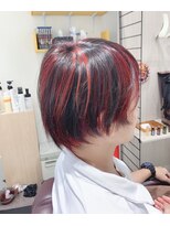 ストーリー(story) 赤メッシュ