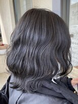 ルー(loup)&nbsp;ブルーグレージュ/髪質改善/赤み消しカラー/暖色系カラー/天神