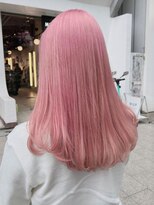 ベレーザシェルト(Beleza scelto)&nbsp;ba920_ミルクティーピンクハイトーンベビーピンクウェーブ巻き