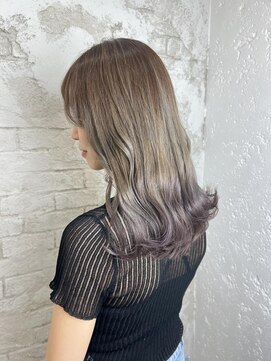 プライズ アイリス 池袋東口店(prize Iris) ラベンダーグレージュ10代20代12650円