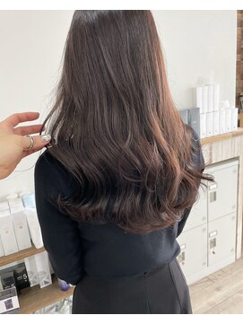 カミエ(kamie) ＊くすみブラウン ロングヘア 三宮美容室 神戸
