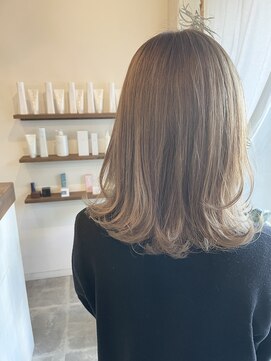 ヘアーサロン リベット(hair salon Libett) ハイトーンショコラベージュホワイトグレージュ