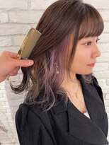 ロンド レア 天神大名店(Lond Le’a)&nbsp;インナーカラー/ラベンダー/ブリーチ/ホワイトカラー/博多/天神