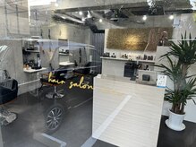 2021.8.1～ hair salon ririコンクリート打ちっぱなしのデザイン