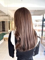 ナットナウ(NOT NOW)&nbsp;くびレイヤーエモージュ小顔似合わせカット斜めバング