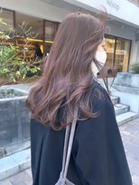 〇ブリーチなし 透明感カラー チョコレートカラー レイヤー
