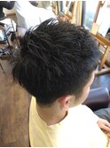 刈り上げメンズショート