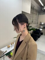 ツキヘア(TUKI hair)&nbsp;結んで可愛い顔まわりレイヤー