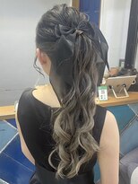 ロア 福岡天神本店(LORE)&nbsp;ダブルカラーベージュカラーケアブリーチカラーハイトーンカラー