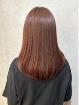 ウィスプ 赤羽店(wisp)&nbsp;サラ艶まとまるうるおいストレート 髪質改善ケアTr 秋カラー#1