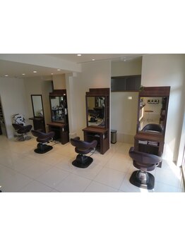 髪と頭皮の健康を第一に考えた薬剤と、高い技術力で理想のスタイルを実現。大人女性が足繁く通うサロン