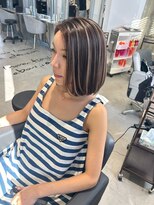 キング 高槻(K!ng)&nbsp;縮毛矯正髪質改善ハイライトレイヤーカット高槻美容室エクステ