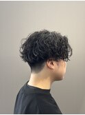 【センターパート×波巻きスパイラル】