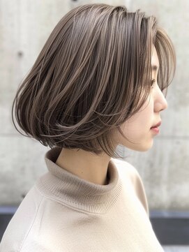 アルトリスト(Altruist Aging×HAIR&SPA) ☆イメチェンピンクベージュアンブレラカラー前髪クールショート