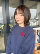 フィルム(FiLMs) イルミナカラー/ナチュラルブラウン/外ハネくびれボブ