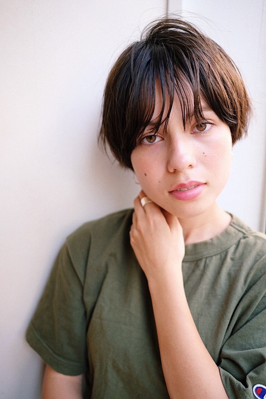 【大好評☆】骨格補正デザインカット+ケアカラー￥10000［北千住］