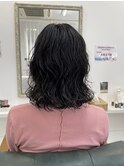 ミディアムパーマ