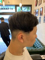 ブロートーキョーバーバーショップ 神田店(Bro Tokyo BARBERSHOP)&nbsp;アシンメトリー