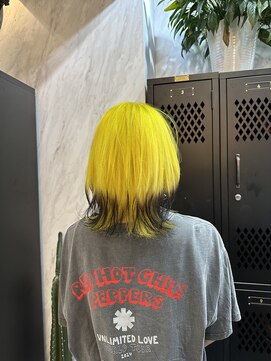ヴァイス 渋谷店(VAICE) デザインカラー/エンドカラー/イエロー/ブラック