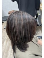 ノアル 大宮店(NOAHL)&nbsp;白髪ぼかし/ハイライトカラー/カラー/透明感/ハイライト/大宮