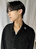 【自然な毛流れ◎】カット+曲がる縮毛矯正　￥22220～