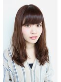 柔らかパーマスタイル