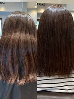 クララ カシハラ(CLALA Kashihara) 髪質改善ビフォーアフター/ヒト幹細胞使用/美髪/艶髪