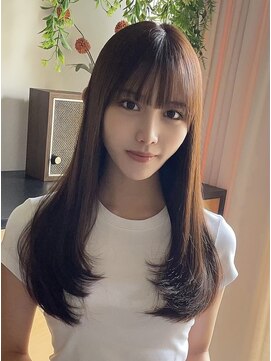 ココロヘアー ウィル 半田山店(Cocolo hair Will) 愛されチョコレートブラウンカラー×まとまりレイヤーカット