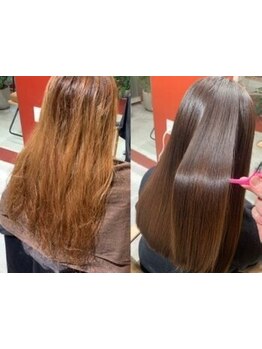 【2月上旬OPEN】不自然さゼロ！完全個室で叶える、生まれつきのような柔らかな美髪ストレート。