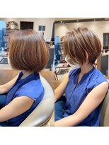 バンプ ギンザ(BUMP GINZA) 30代40代50代ショート白髪ぼかし銀座丸みくびれ井