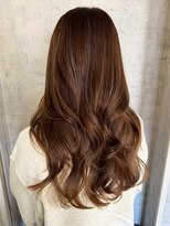 アイリス 天文館店(AIRIS)&nbsp;ブラウンベージュ 韓国風くびれヘア 艶髪 レイヤーカット 美髪