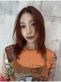 ハイトーン/ダブルカラー/大人ガーリー/ダークアッシュ/似合わせ