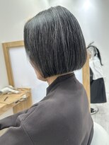 アドラーブル ココロ 新潟(adorable CoCoLo) ボブ透明感艶感ストレート髪質改善ナチュラル