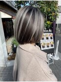 ２０代ブリーチカラー/茅ケ崎/ダブルカラー/レイヤーカット