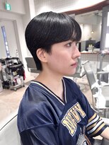 カットライン(CUTLINE)&nbsp;カッコいいマッシュショートハンサムショートベリーショート韓国