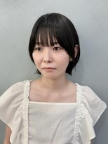 ルトワ(Lutowa)&nbsp;ダークパープル/ナチュラルショート/夏のヘアアレンジ/東広島