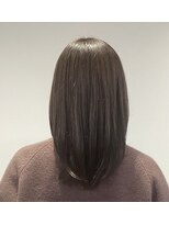 ウノ 南林間(UNO) ショコラブラウン髪質改善カラー透明感艶髪ストレート