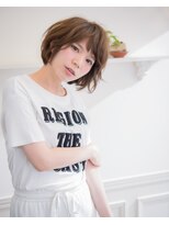 ヘアーアンドファッションシオミエイチ (hair＆fashion shiomi H)&nbsp;【shiomi H】 アンニュイショート
