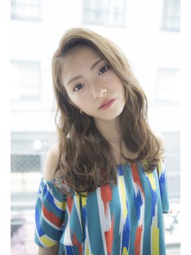 サロンドミルク 原宿(salon de MiLK) 【salon de MiLK 原宿】大人かわいいかきあげゆるふわウェーブ