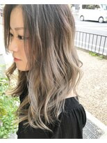 ルーナヘアー(LUNA hair)&nbsp;『京都 ルーナ』バレイヤージュカラー 【草木真一郎】