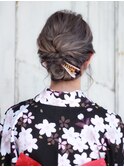 イベント向け◎編み込みアレンジ