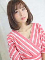 アグ ヘアー サンゴ 新潟駅前店(Agu hair sango) ふんわりストレートボブ