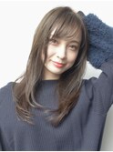 キレイめ脱力系ロングヘア