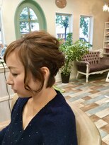 スタッカートアットヘアー(staccato@hair)&nbsp;ボブをアレンジセット