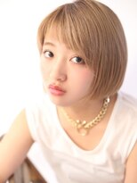 エマージュ 大宮(Emerge)&nbsp;ストレートショートボブｘプラチナシルバーで冒険！