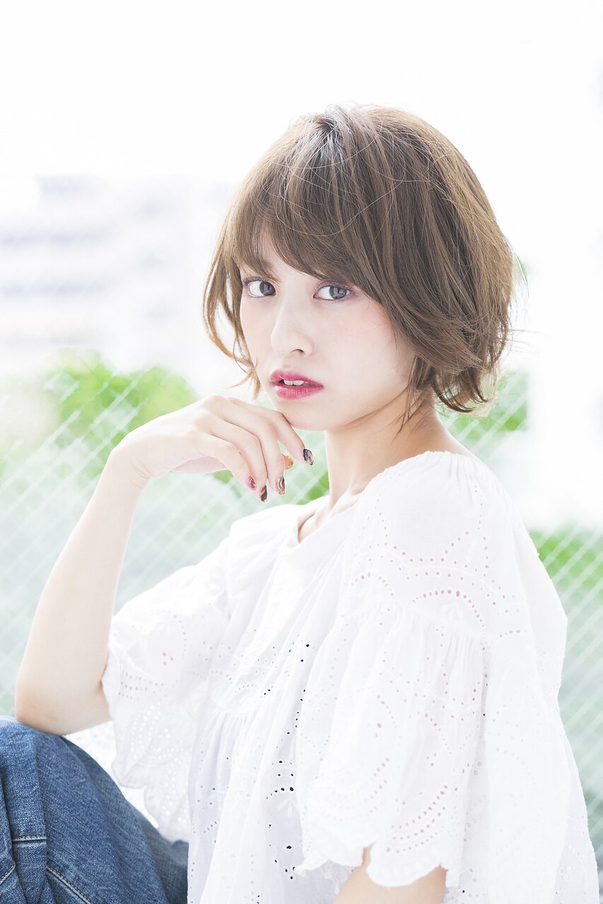 一番人気物 マロンベージュ/大人可愛いひし形ショート◇30代40代50代 スーツ・フォーマル・ドレス