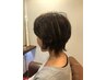 【見た目も美しく】小顔補正立体カット+リタッチカラー・頭皮マッサージ